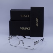 Versace VE1303D 1000 Silver 56mm Eyeglasses New Authentic - $249.89