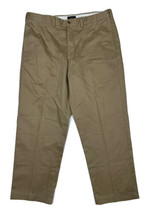 Lands End Traditional Fit Men Size 36 (Measure 35x29) Beige Chino Pants - $8.55