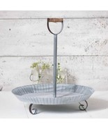 Single Countertop Tray in distressed Weathered Metal - $79.32 CAD