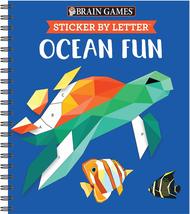 Brain Games - Sticker by Letter: Ocean Fun (Sticker Puzzles - Kids Activ... - £7.12 GBP