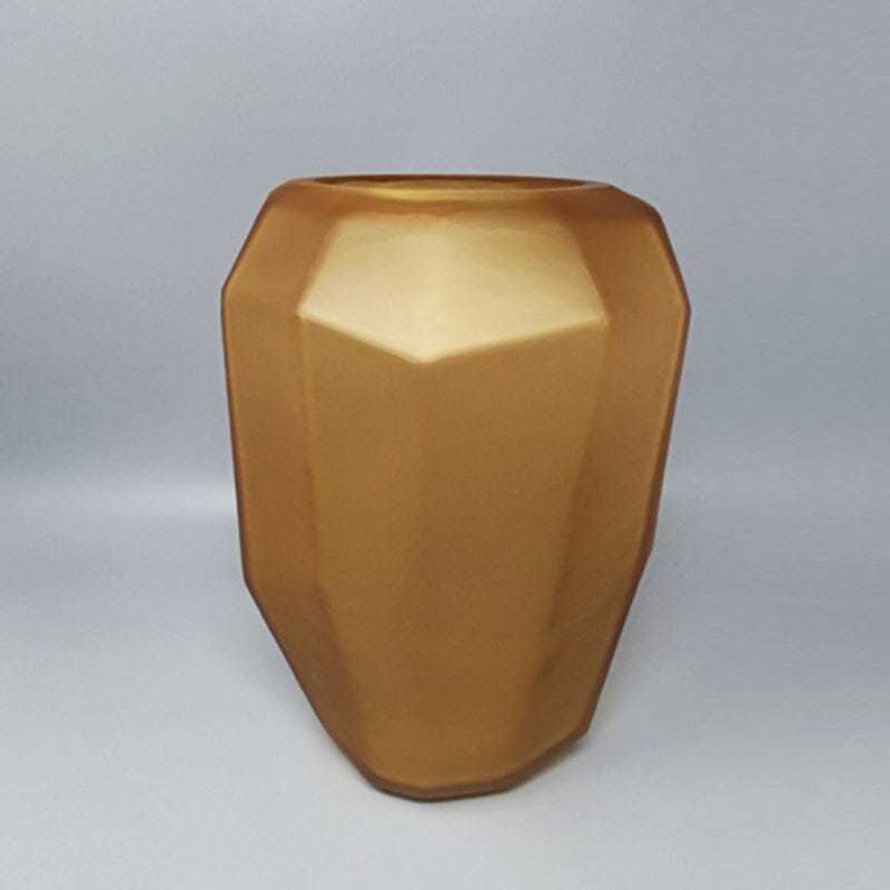Primary image for 1970s Gorgeous Polyedric Vase by Dogi in Murano Glass. Made in Italy