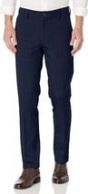 Dockers Smart 360 Flex Khaki Pants Mens 40x30 (40x28.5) Navy Blue Workda... - £33.37 GBP