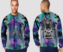 Illuminati All Seeing Eye  Men Pullover Sweatshirt - $35.99+