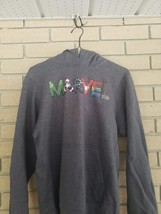Grey Marvel Hoodie Sweatshirt - Size: Small - $16.18