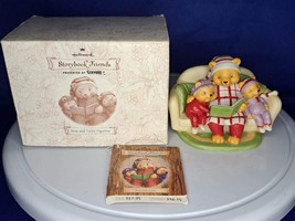 Hallmark Storybook Friends Figurine By Crayola “Bear &amp; Twins” | New in Box - $14.01