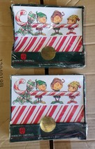 24 Vintage ELVES Elf Christmas Cards American Greeting Holidays Nos - $23.05