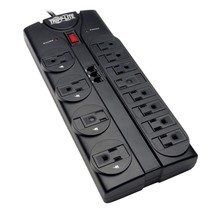 Tripp Lite 12 Outlet Surge Protector Power Strip, 8ft Cord, Right-Angle Plug, Te - £70.73 GBP