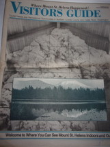Vintage Where Mount St. Helen’s Happened Visitors Guide Newspaper - €5,24 EUR