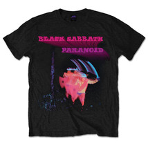 Black Sabbath Paranoid Ozzy Osbourne Tony Iommi Official Tee T-Shirt Men... - $31.92