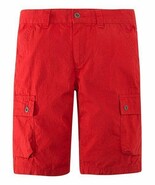 MSRP $42 Levi&#39;s Pompeian Red Westwood Cargo Shorts Red Size 16 - $37.35 CAD