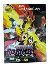 BORUTO: Naruto Next Generations TV Series (1-279 End) DVD Anime English All REG - £63.13 GBP