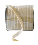 Abbaoww Velvet Ribbon 5/8 Inch 50 Yards Camel Single Face Velvet - $22.58 CAD