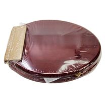 Jones Stephens 153868 Luxury Mahogany Oak Elongated Closed-Front Toilet ... - $70.90