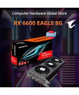 New GIGABYTE-AMD RX 6600 EAGLE 8G Three fan graphics card, - £449.57 GBP