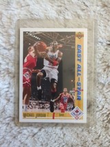 1991 Upper Deck #69 - Michael Jordan Chicago Bulls East All-Star As Pictured - £7.41 GBP