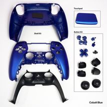 Sony PS5 Controller Parts OEM Shell Touchpad Buttons Cobalt Blue Volcani... - $22.99+