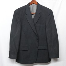 Stafford 44R Navy Blue 2 Button Blazer Suit Jacket Sport Coat - £20.11 GBP