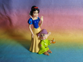 Disney Snow White With Dopey PVC Figure or Cake Topper  - £6.24 GBP