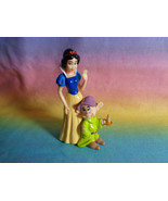 Disney Snow White With Dopey PVC Figure or Cake Topper  - £6.33 GBP