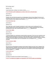 PSYC 300 Quiz week 3, Quiz week 4, Quiz week 5, Quiz week 6, Quiz week 7 - $270.54 MXN