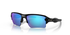 Oakley Flak 2.0 XL Black POLARIZED PRIZM Sapphire Blue Lens Sunglasses O... - $168.29