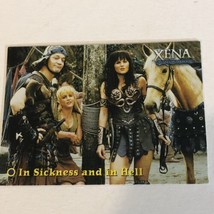 Xena Warrior Princess Trading Card Lucy Lawless Vintage #5 In Sickness &amp; In Hell - $1.97