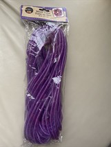 Decorative Halloween Mesh Tube 36 Feet ~ Purple - $4.94