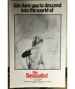 THE SEXUALIST 11&quot; x 17&quot; film promotional folder with uncut ads - $17.63 CAD