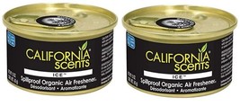 2 Pack California Scents Air Freshener Spillproof Ice - $8.75