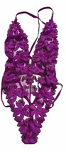 Victoria’s Secret Very Sexy Floral Plunge Teddy Lingerie Size Medium - £25.91 GBP