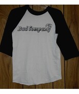 Bad Company Concert Raglan Jersey Shirt 1979 Desolation Angels Single St... - $3,062.91 MXN