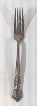 Oneida VALLEY ROSE Silverplate DINNER FORK Wm A Rogers 1956 Silverware - €4,91 EUR
