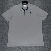 Adidas Adipure Polo Shirt Mens XL Navy Blue Short Sleeve Performance Gol... - £20.52 GBP