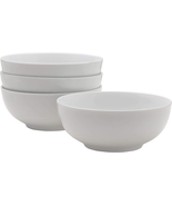 Everyday White by Fitz and Floyd Soup Cereal Porcelain Bowls, Set of 4 - £29.89 GBP