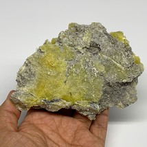 170g, 5&quot;x3.7&quot;x0.8&quot;, Rough Brucite Crystal Mineral Specimens @Pakistan, B27344 - £31.46 GBP