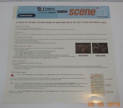 2004 Screenlife Scene it Turner Classic Movies Replacement Instruction Sheet - £3.86 GBP