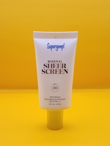 Supergoop Mineral Sheer Screen SPF 30, 45ml (Exp 5/24) Without Box  - £21.58 GBP