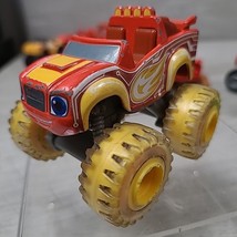 Blaze And The Monster Machines Robot Robo Rider Blaze Die Cast Truck FNR36 - £3.91 GBP