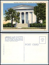 ALABAMA Postcard Mobile, Government Presbyterian Church &amp; Jackson St. K48 - £2.32 GBP
