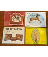 Lot of 4 Priscilla Hauser Tole Painting Books - patterns, instructions - €7,80 EUR