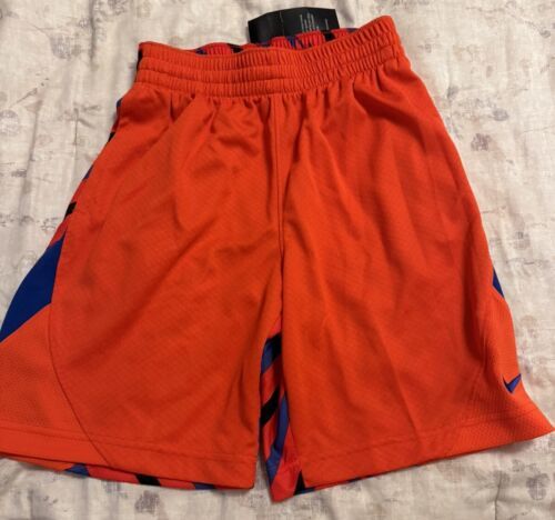Nike Boy’s Avalanche Printed Basketball Dri-Fit Shorts RED  Size S (832513-852) - $12.86