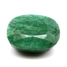 580.6Ct Natural Brazilian Green Emerald Oval Shape Faceted Gemstone - £147.77 GBP