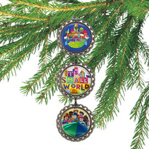 Disney IT&#39;S A SMALL WORLD 3D Bottle Cap Christmas Ornament #1 | Gift for... - £7.05 GBP