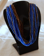 Vintage Coro costume jewelry 24 strand Necklace  - $32.99