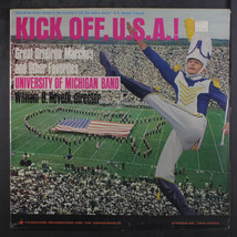 1964 University Michigan Kick Off Usa Football Marching Band Gridiron Record Lp - £14.39 GBP