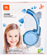 JBL Harman JR300 On Ear Headphones for Kids Blue 3+ Ice Blue New Wired - £25.07 GBP