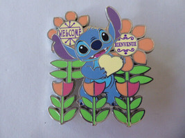 Disney Trading Pins 164753 DLP - Stitch - Small World - Welcome - Bienvenue - £21.66 GBP