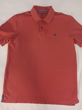 IZOD Short Sleeve Red Collared Men T-shirt Size Medium - €6,55 EUR