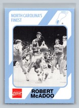 Robert McAdoo #77 1989 Collegiate Collection North Carolina&#39;s Finest Tar Heels - £1.56 GBP