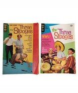 Set of 2 Vtg The Three Stooges #28 1966 #42 1969 Gold Key Silver Age Com... - $457.88 MXN